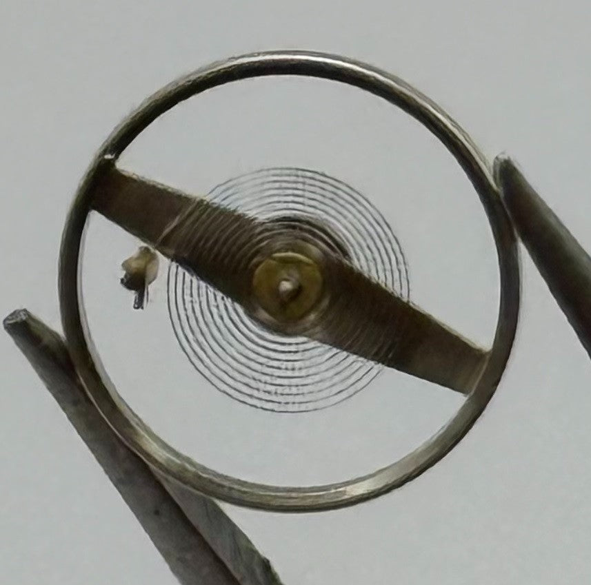 Oris 670 672 Balance Wheel Complete And Spring 8¾’’’ 5246 Watch Movement Parts