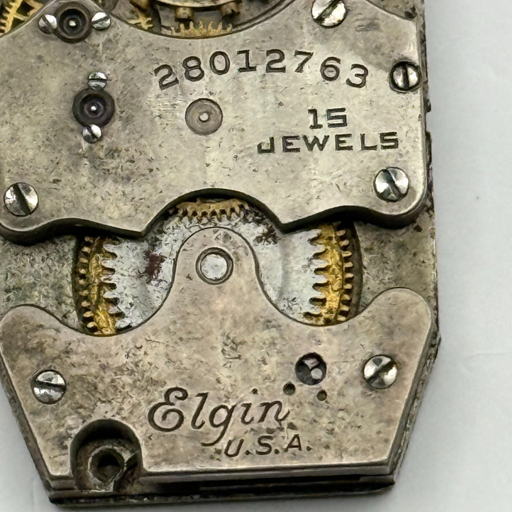 Elgin Grade 482 Watch Movement Model 2 American 16/0s Parts Repair