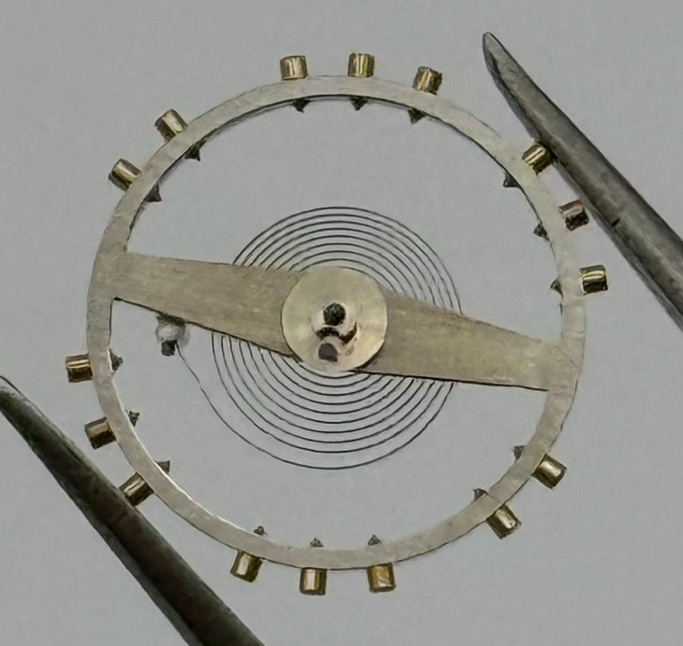 AS 1700-3 Inca Balance Wheel Complete And Spring Renata Watch Movement Parts NOS