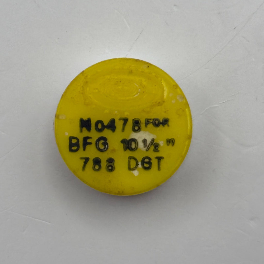 BFG 788 DGT Balance Wheel Complete And Spring 10½’’ 478 Watch Movement Parts NOS