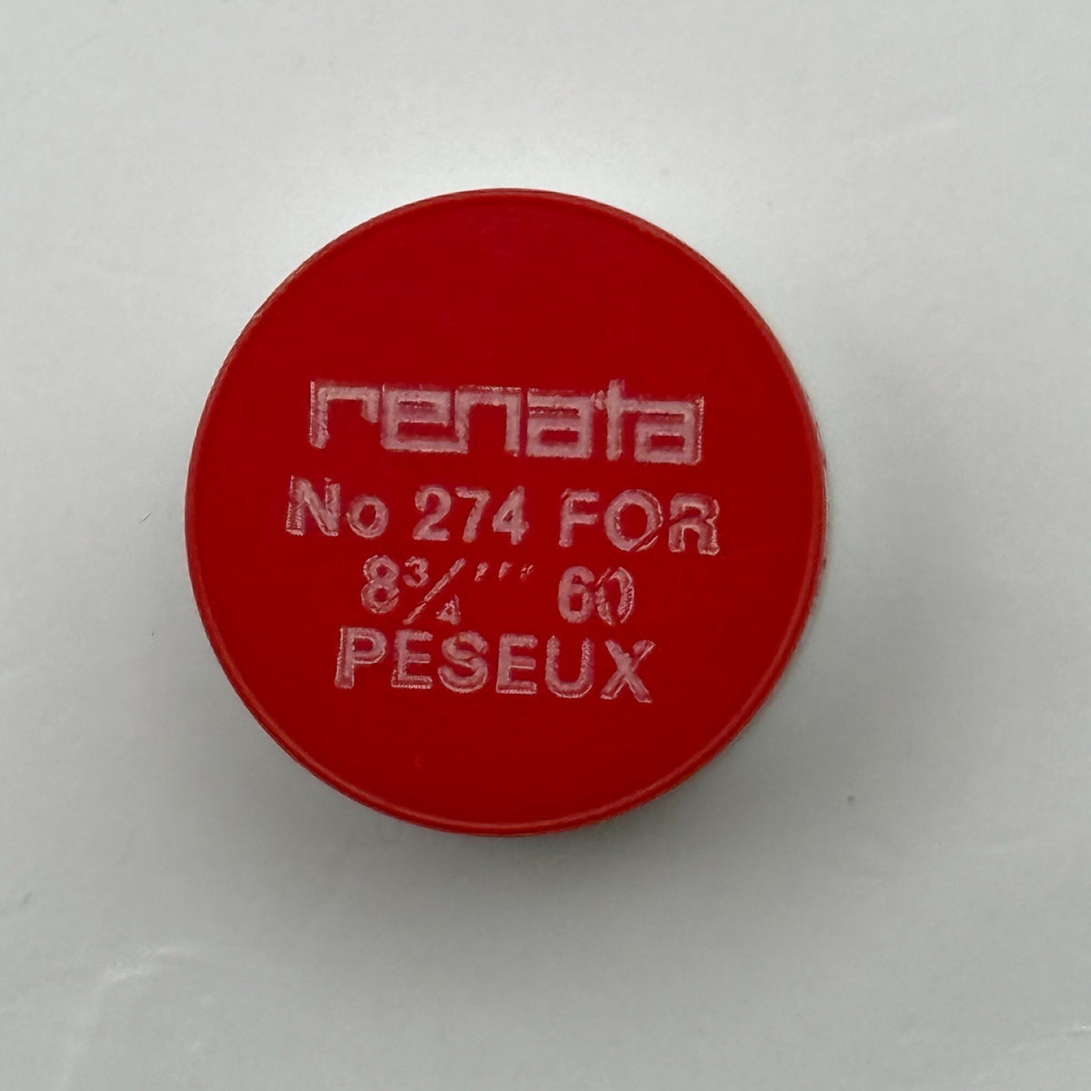 Peseux 60 Balance Wheel Complete And Spring 8¾’’’ 274 Watch Movement Parts NOS