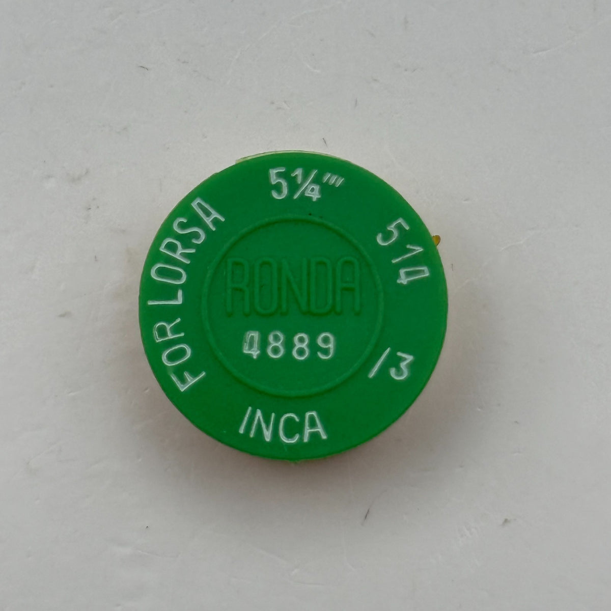 Lorsa 514 Balance Wheel Complete And Spring 5¼’’’ 4889 /3  Watch Movement Parts