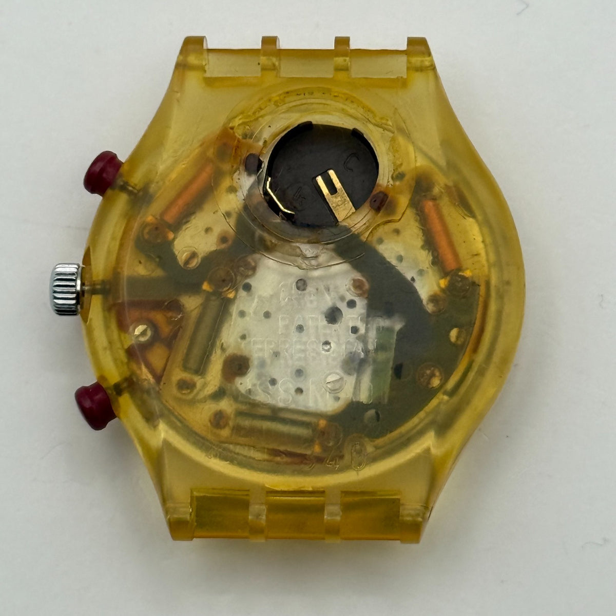 Vintage Swatch Chronograph Watch SCK103 Windmill 1992 Swiss 37mm Parts Repair