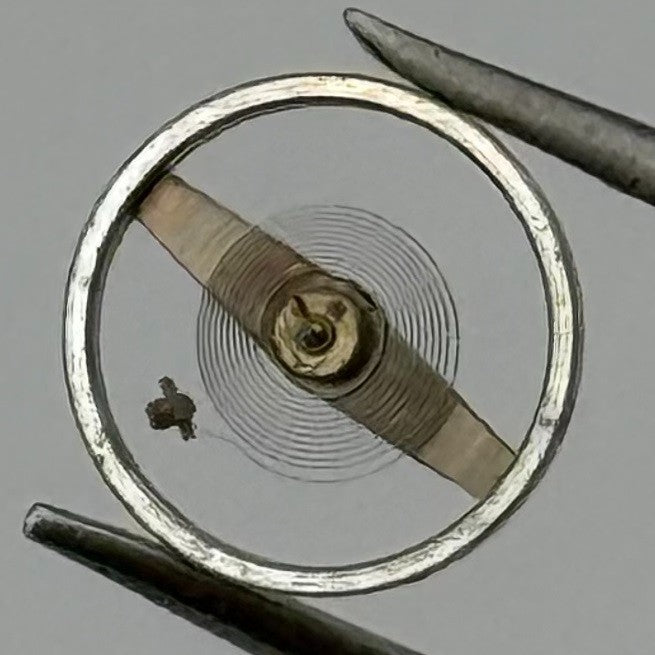 Kasper 1100 Balance Wheel Complete And Spring 5½’’’ 1651 Watch Movement Parts