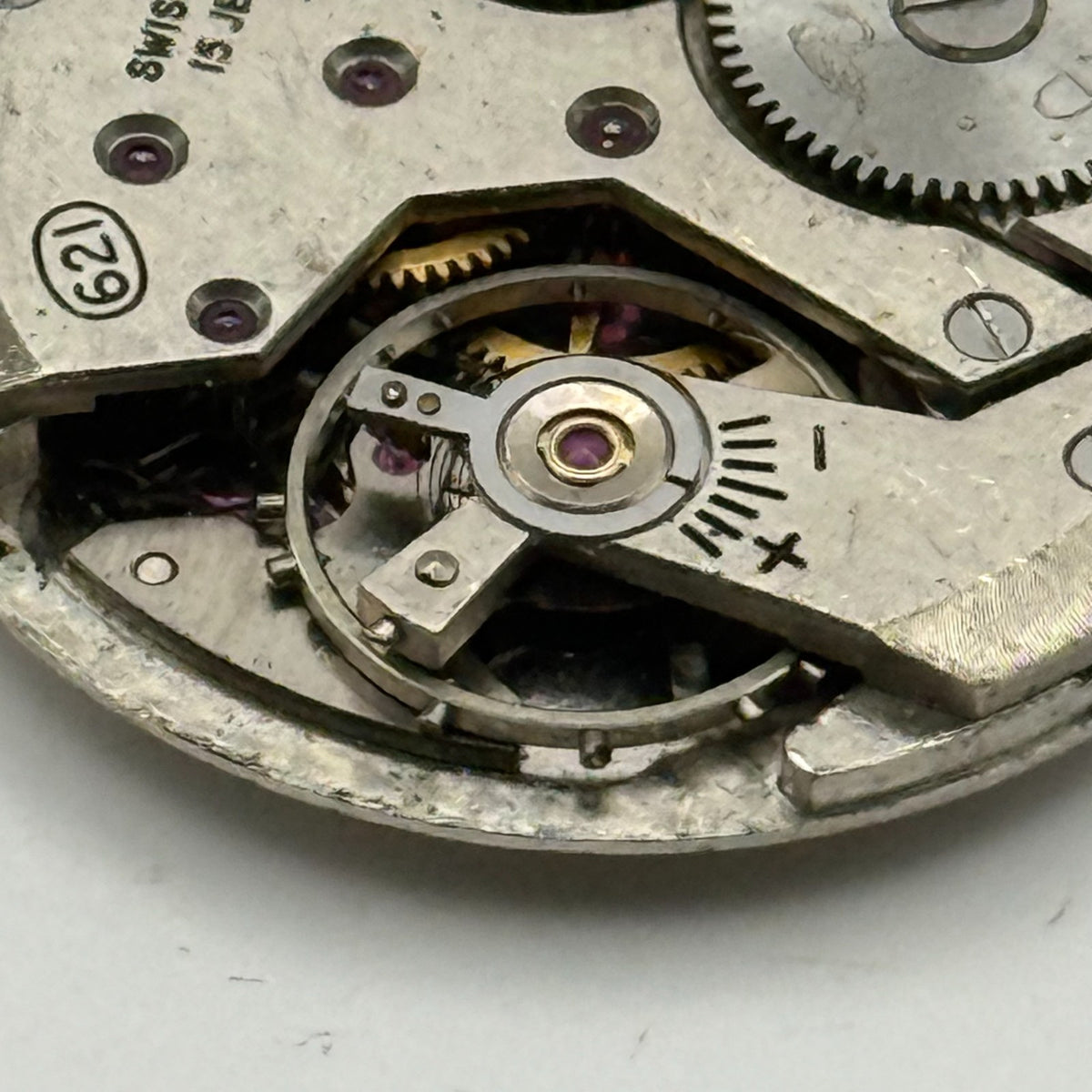 Record 621 Watch Movement - 15 Jewels - For Parts / Repair - 27mm