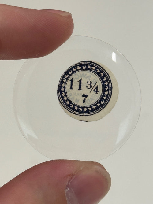 Antique Pocket Watch Glass Crystal - Choose From Available Sizes - Rawco - NOS