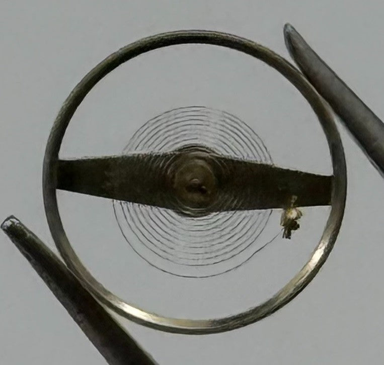 Oris 671 672 Balance Wheel Complete And Spring 8¾’’’ 1724 M Watch Movement Parts