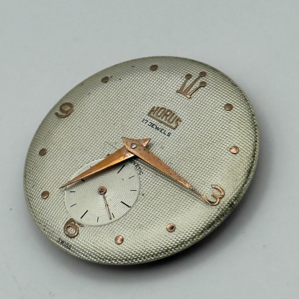 Felsa 391 Watch Movement - Horus 17 Jewels - For Parts / Repair - 26.8mm