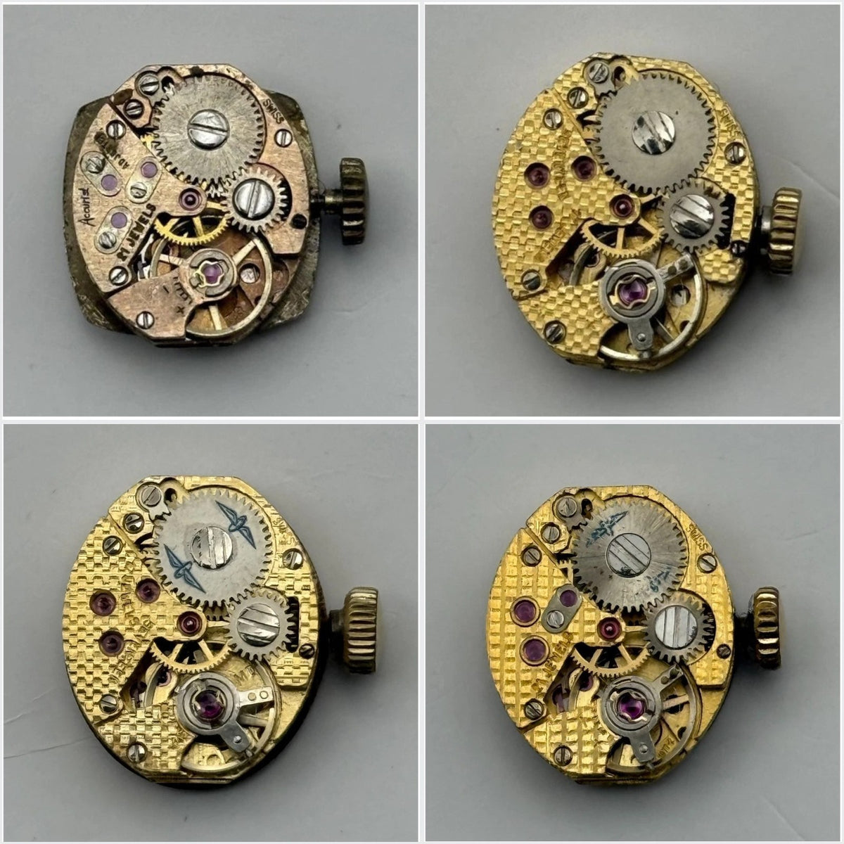 AS 1977-2 Watch Movement - For Parts / Repair - Select From Available Options