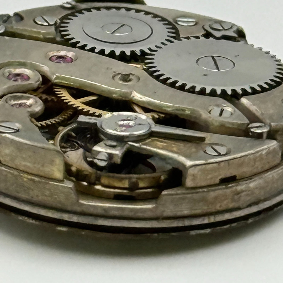 Bulla Watch Movement 17 Rubis Antimagnetic Manual Wind Vintage Parts Repair 22mm