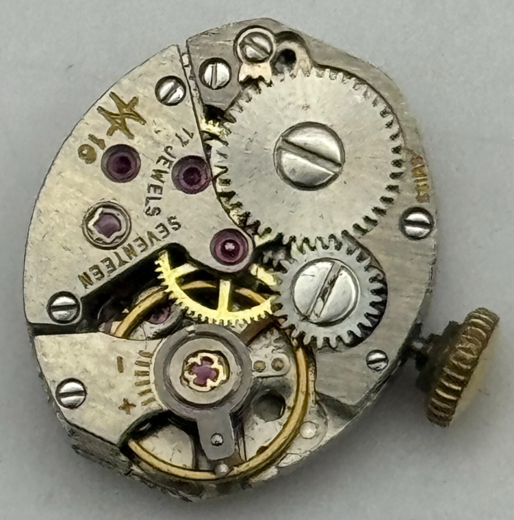Hamilton 16 Watch Movement Ladies Manual Wind Vintage Swiss Parts 13mm
