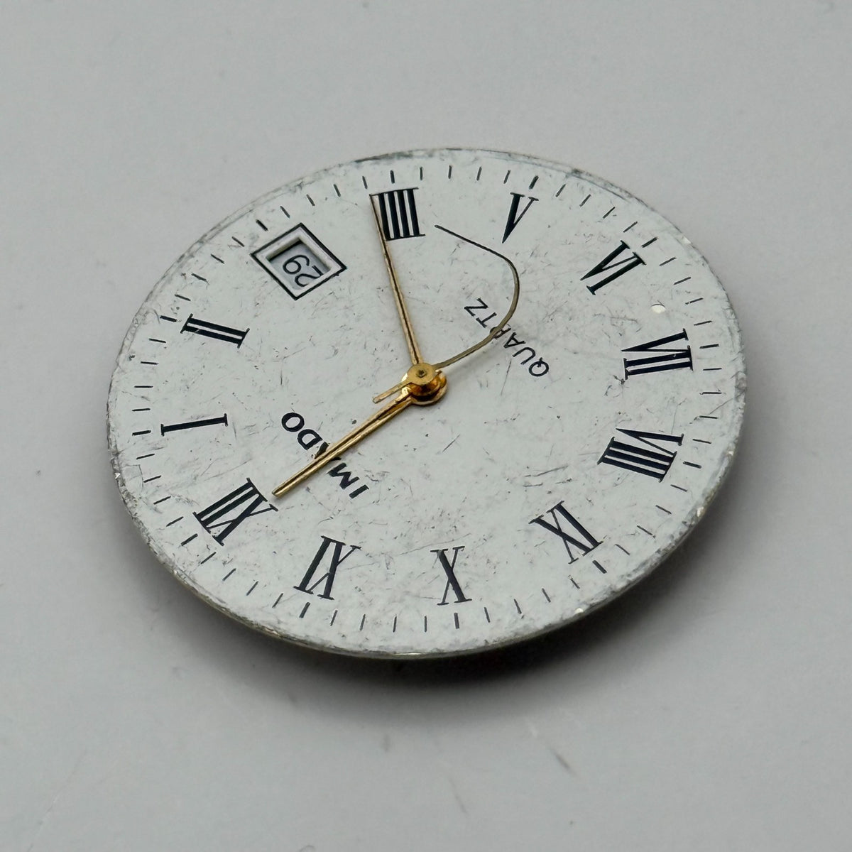 ETA 955.114 Watch Movement UNTESTED Quartz Imado 7 Jewels Swiss Parts 25.9mm