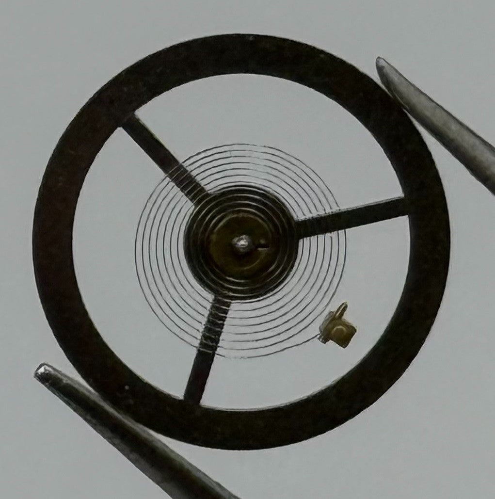 EB 8800 Balance Wheel Complete And Spring 12’’’ Renata 1309 Watch Movement Parts