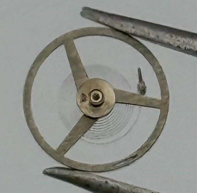 AS 1977-2 Balance Wheel Complete And Spring Renata 1831 Watch Movement Parts NOS