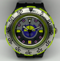 Vintage Swatch Scuba 200 Watch SDB103 Bombola 1992 ETA Quartz Swiss 40mm Parts 