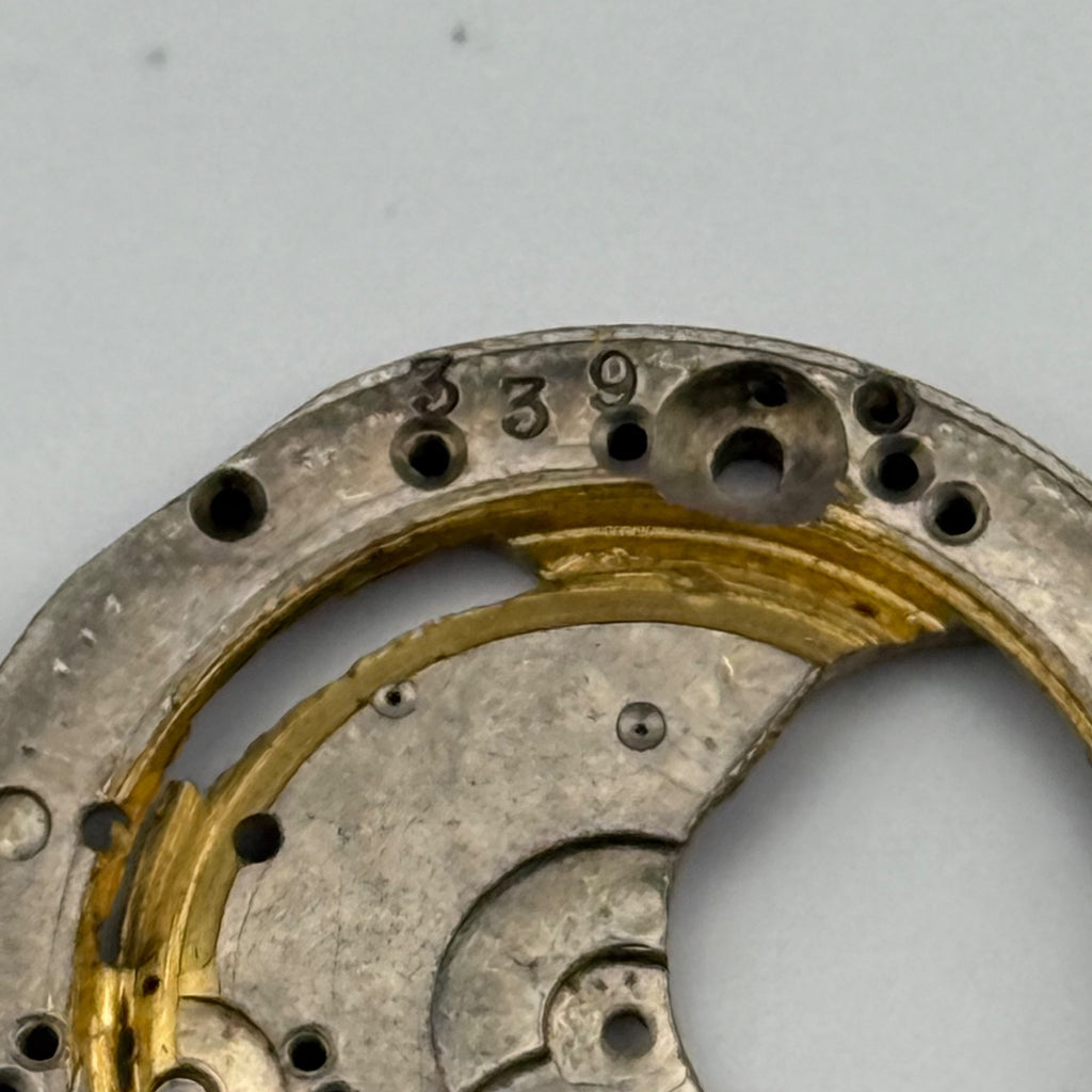 Rolex Rebberg 339 Watch Movement - Depose - For Parts / Repair - 24.9mm