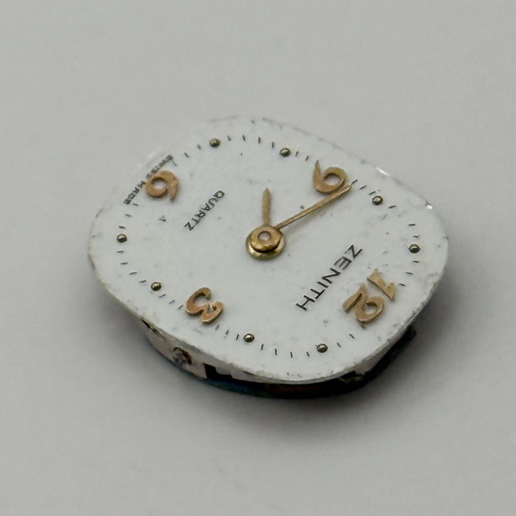 Zenith 05.4 Watch Movement Quartz UNTESTED 6 Jewels Swiss Parts Repair 12.8mm