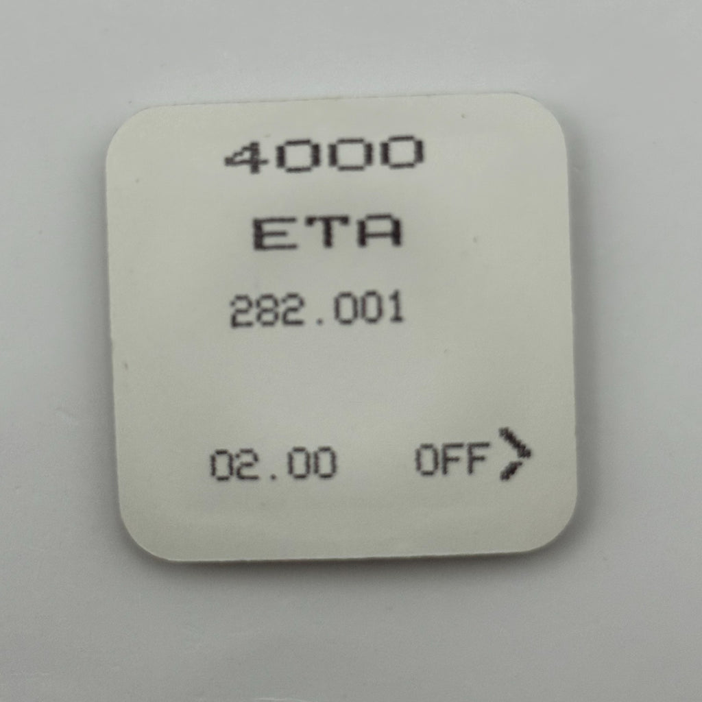 ETA 282.001 Circuit Part - New Old Stock - Vintage Watch Movement Parts