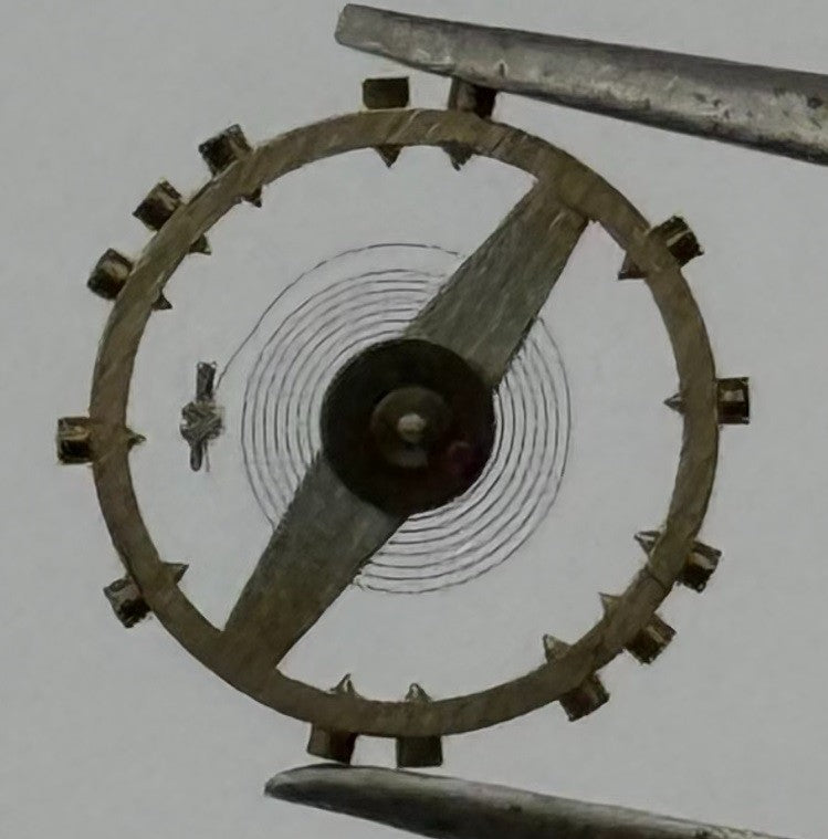 FEF 270 Balance Wheel Complete And Spring 5¼’’’ Renata 173 Watch Movement Parts