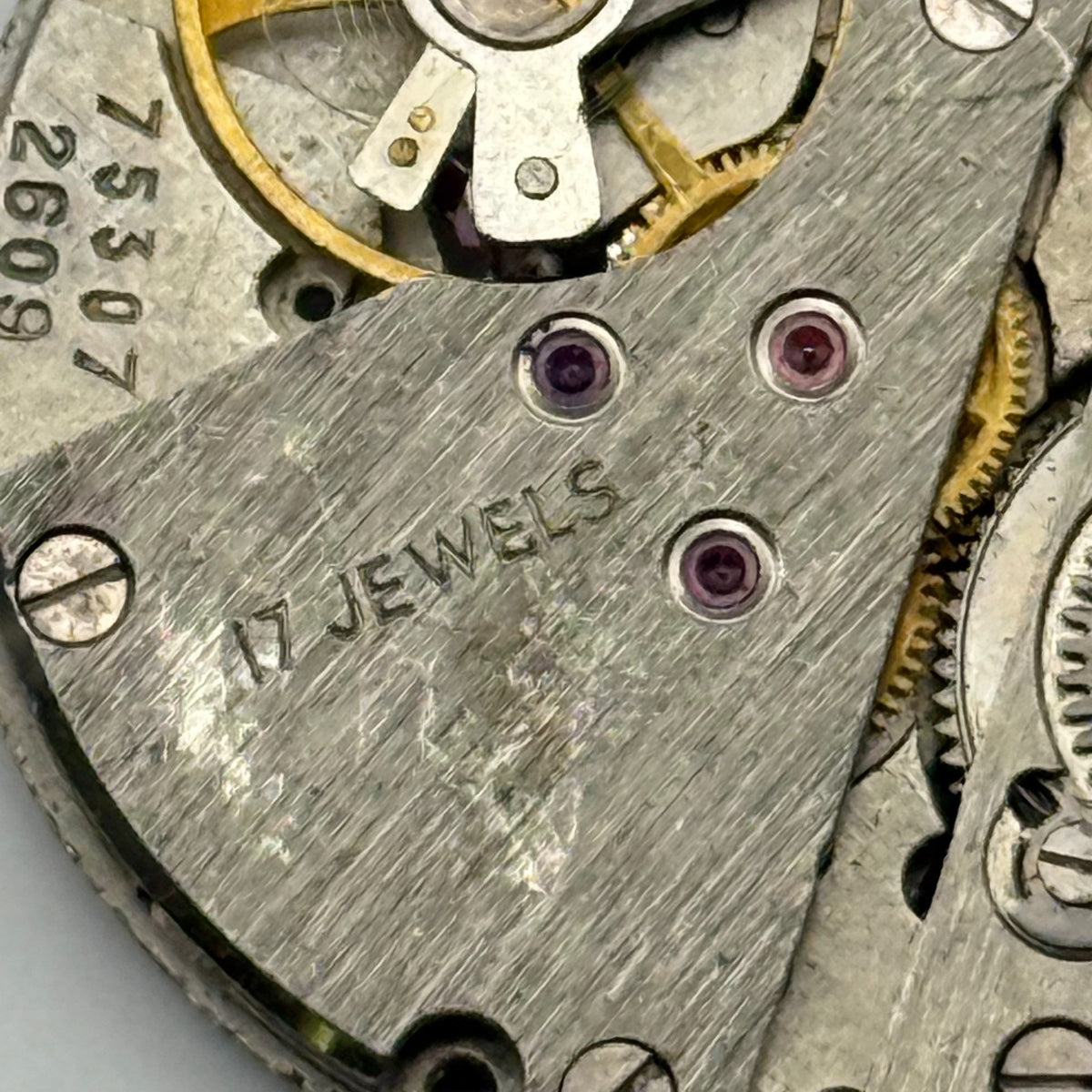 Poljot 2609 Watch Movement Soviet 17 Jewels Manual Wind Parts Repair 26.5mm