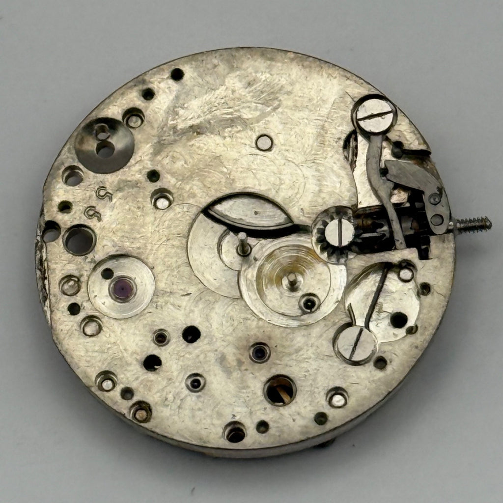 Rolex Genex Veriflat 15 Rubies Watch Movement - For Parts / Repair - 23.6mm