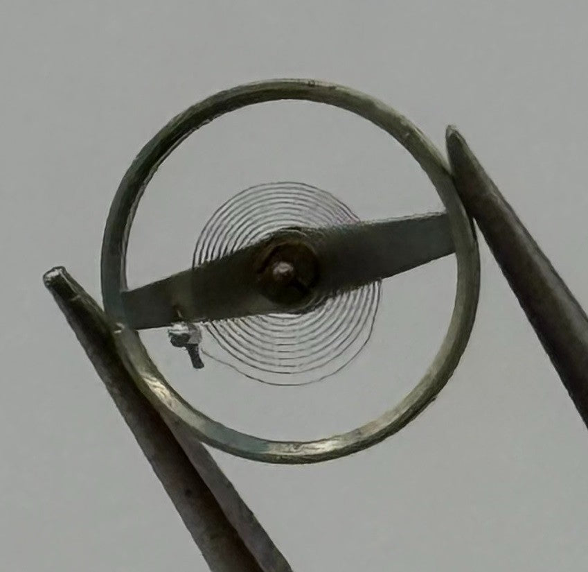 Lorsa 8B Balance Wheel Complete And Spring 6¾x8’’’ 5348 Watch Movement Parts NOS