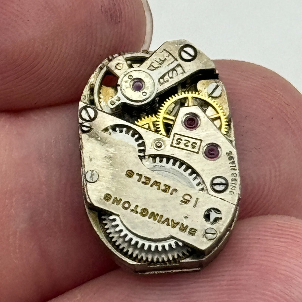 FHF 80 Watch Movement Bravingtons 525 Ladies Manual Wind  Swiss Parts 12.8mm 