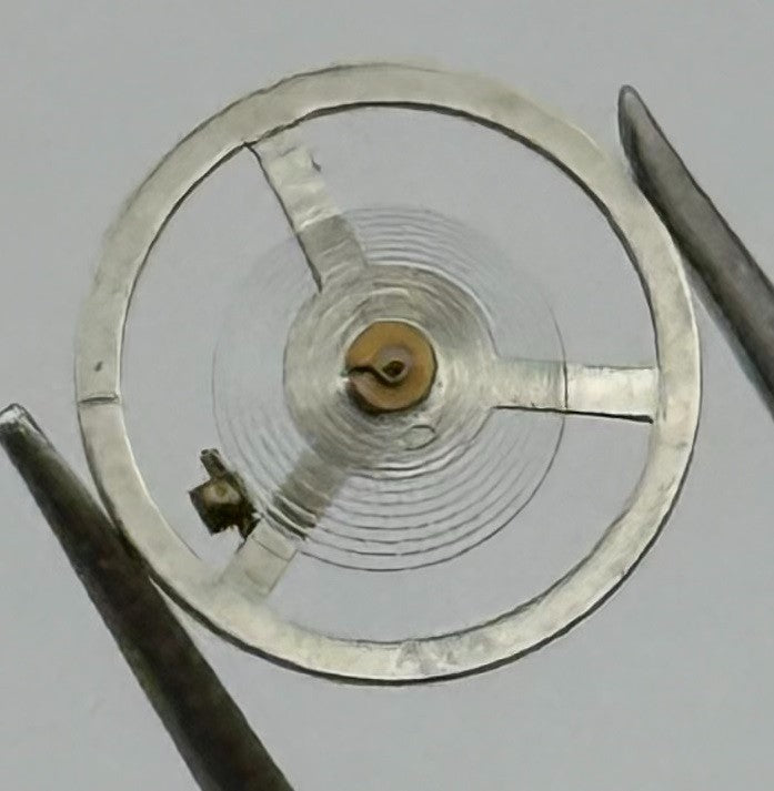 Rego 311 Balance Wheel Complete And Spring 8¾’’’ 706 Watch Movement Parts NOS
