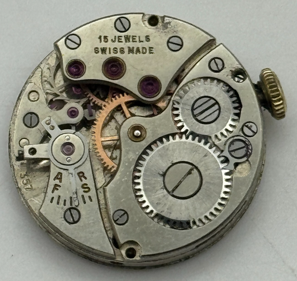 Cal 357 Watch Movement - H Samuel Acme Lever - For Parts / Repair - 19.7mm