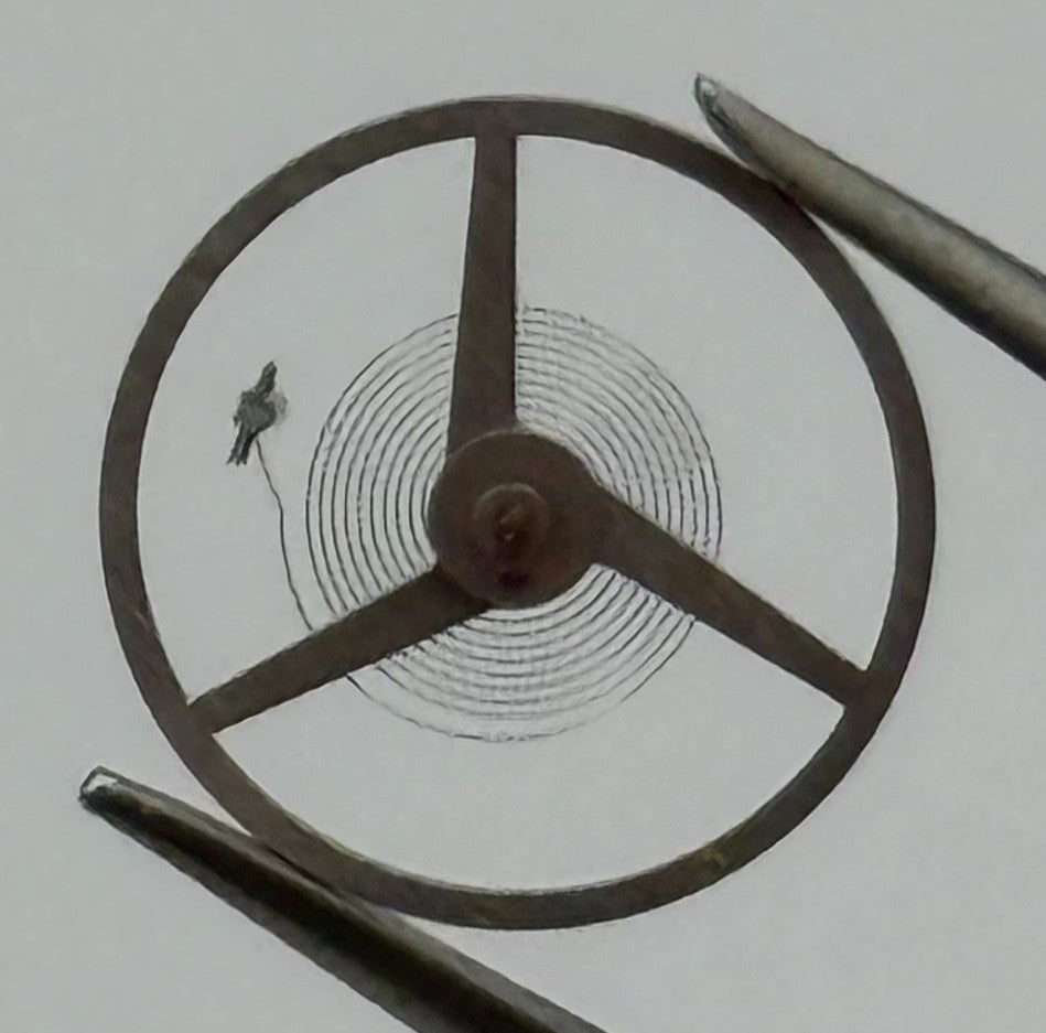 AS 1860 1871 Balance Wheel Complete And Spring Renata 1581 Watch Movement Parts