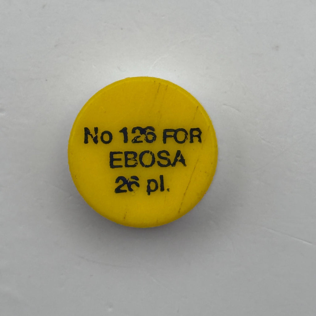 Ebosa 26 PL Balance Wheel Complete And Spring 126 Watch Movement Parts NOS