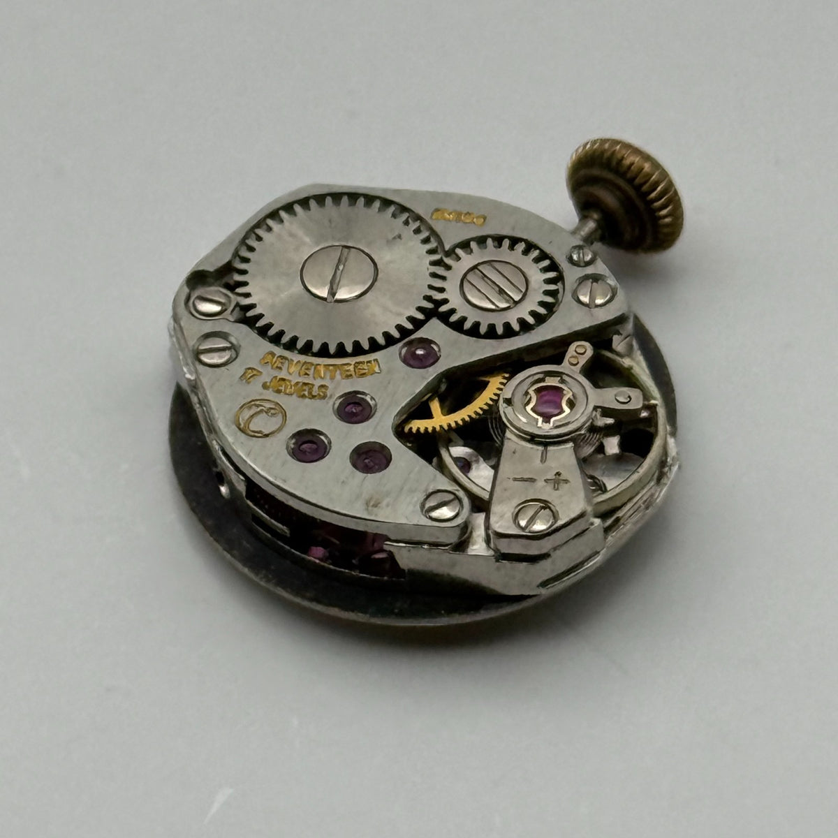 FHF 69 Watch Movement Running Excalibur Swiss Manual Wind Parts Repair 15.3mm