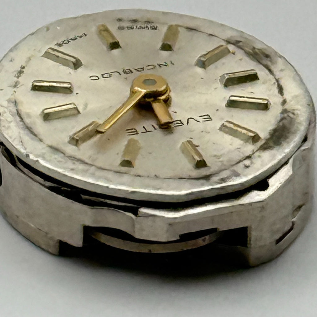 ETA 277-001 Watch Movement Everite 17 Jewels Swiss Manual Wind Parts 12.9mm