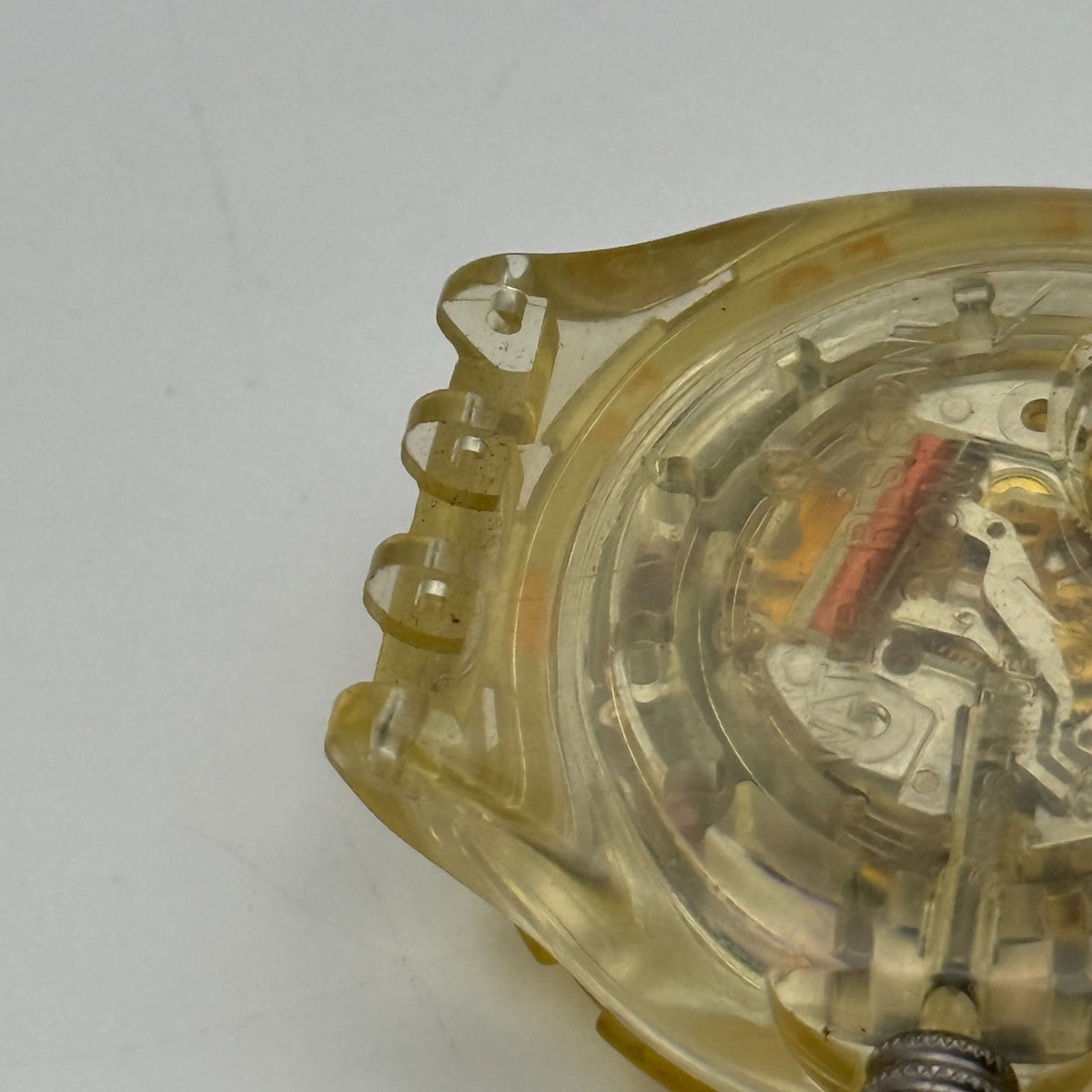 Vintage Swatch Scuba 200 Watch SDK114 Red Marine 1994 ETA Quartz 40mm Parts 