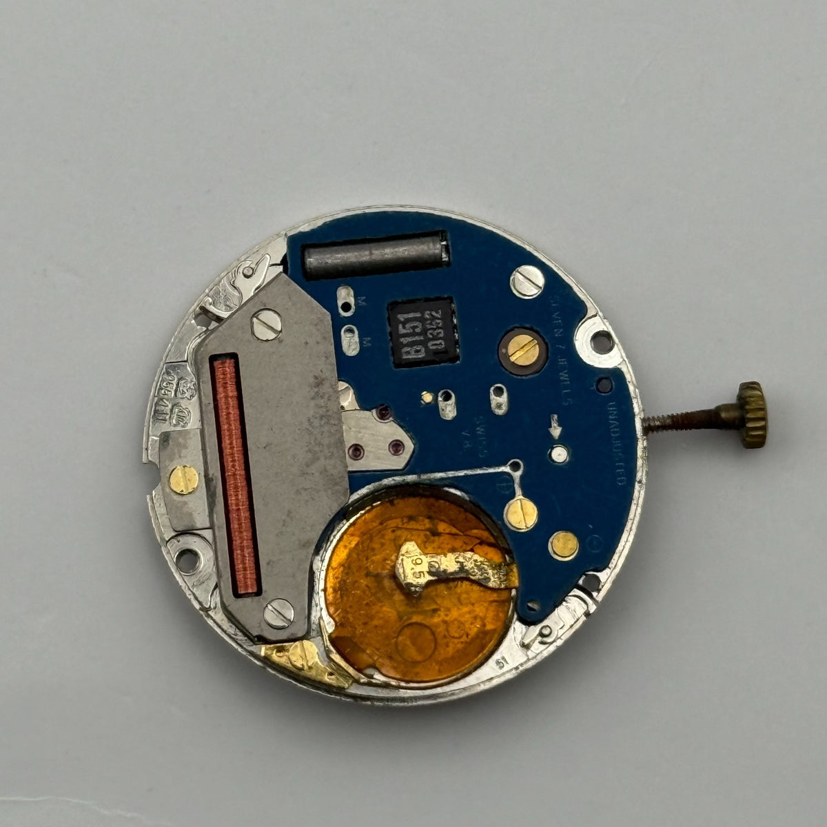 ETA 955.411 Watch Movement Running Quartz Swiss 7J Parts Repair Spares 23.7mm