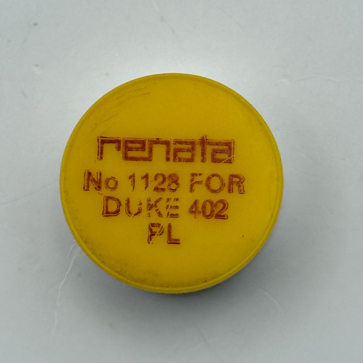Duke 402 Balance Wheel Complete And Spring Renata 1128 Watch Movement Parts NOS