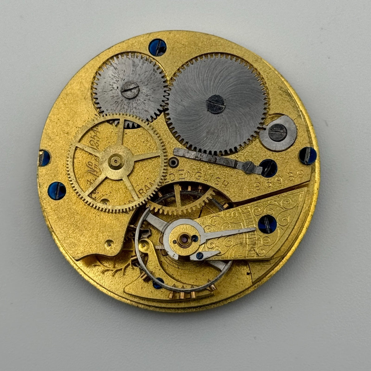 Swiss Lever Pocket Watch Movement - Thomas Russell &Son Liverpool - Parts/Repair