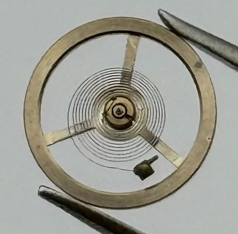 EB 8140 Balance Wheel Complete And Spring 8¾’’’ Renata 1319 Watch Movement Parts