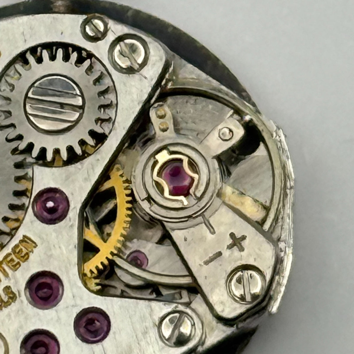 FHF 69 Watch Movement Running Excalibur Swiss Manual Wind Parts Repair 15.3mm