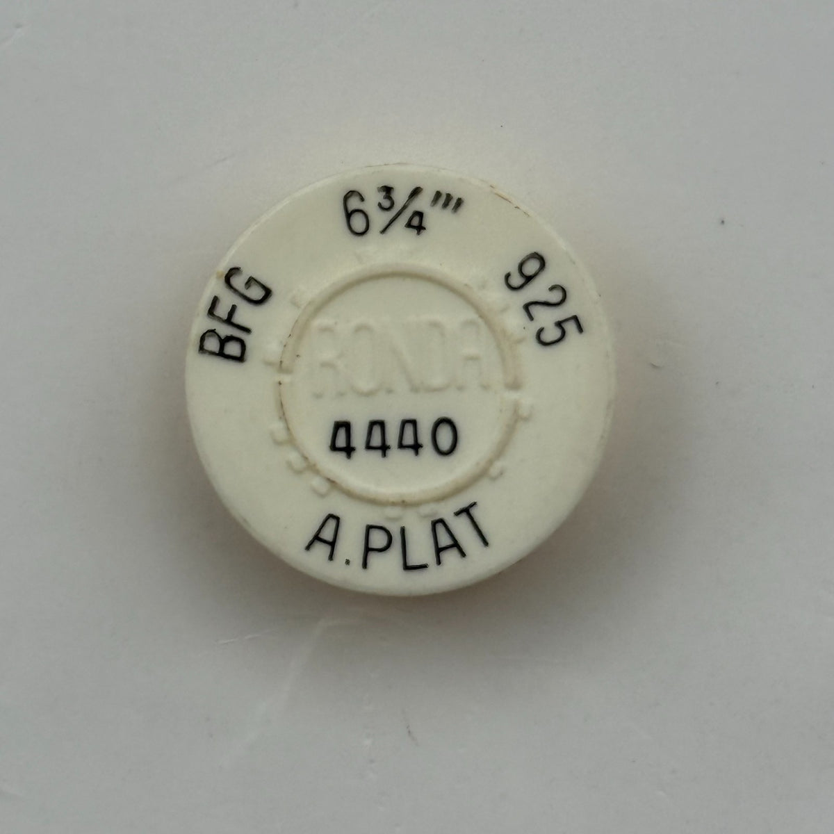 BFG 925 Balance Wheel Complete And Spring 6¾’’’ 4440 Watch Movement Parts NOS