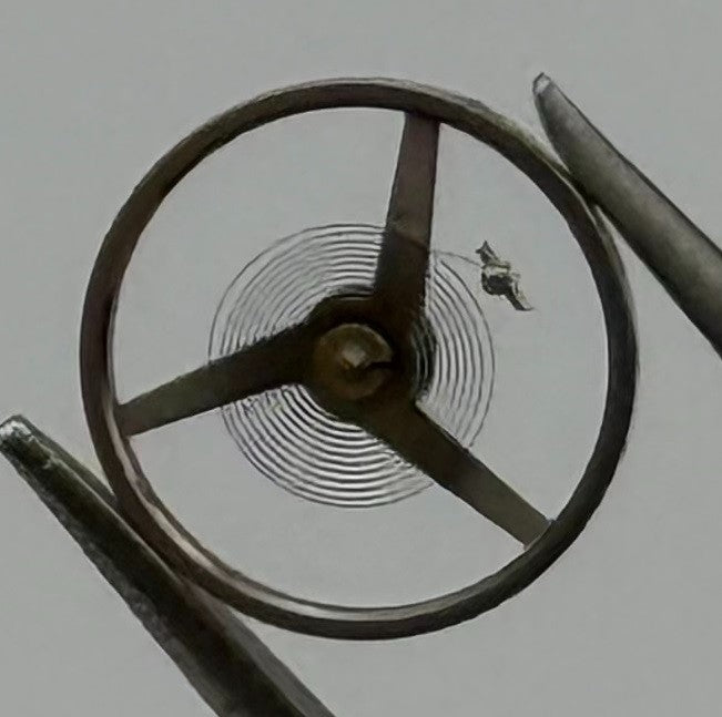 FEF 6600 Balance Wheel Complete And Spring Renata 1181 Watch Movement Parts NOS