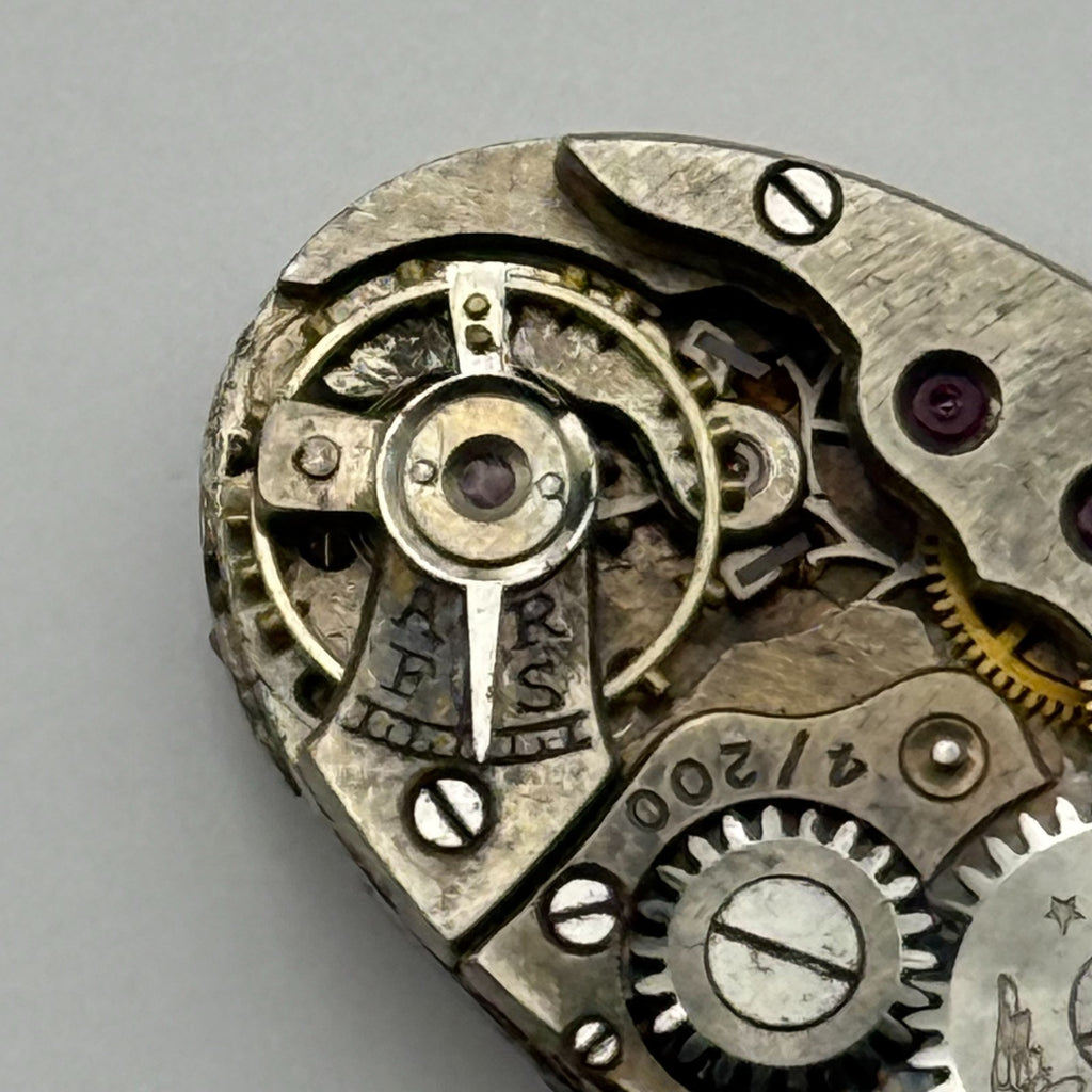 Moise Dreyfuss (M.D.) Watch Movement Rotary 7/200 15 Jewels Parts Repair 13.6mm