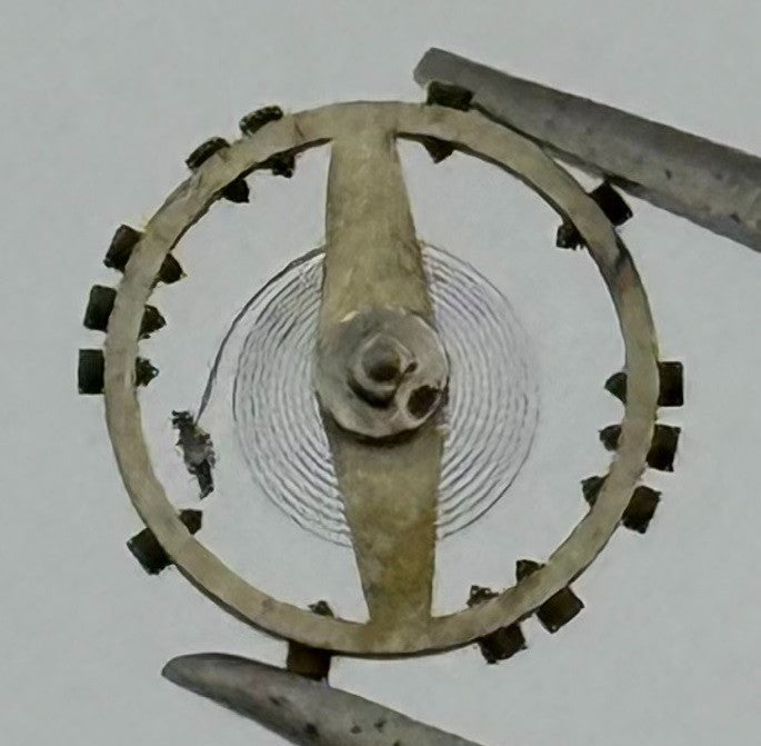 AS 976 1012 Balance Wheel Complete And Spring Renata 29 Watch Movement Parts NOS
