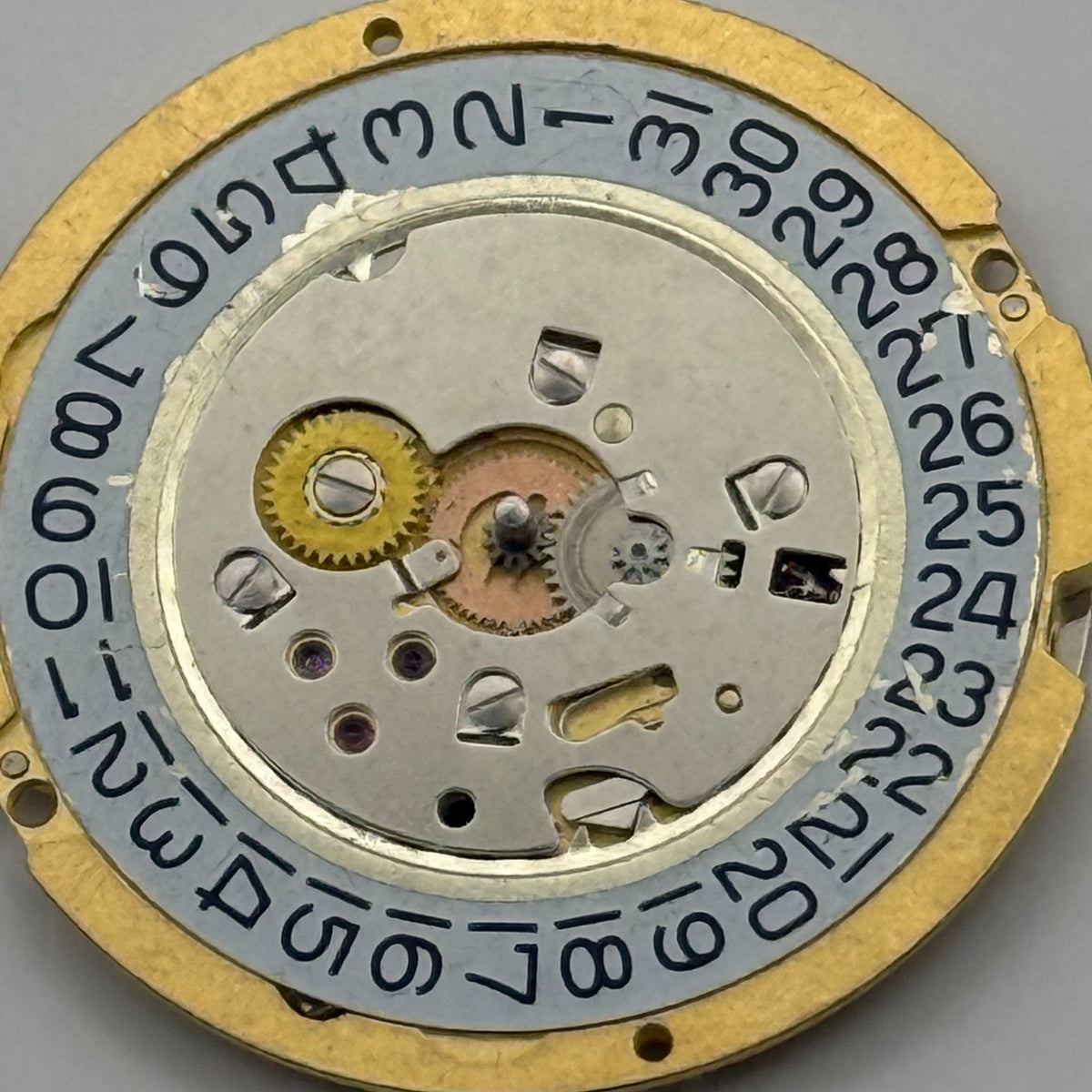 Ronda 1006 Watch Movement - Quartz Date 8 Jewels - For Parts / Repair - 23.9mm