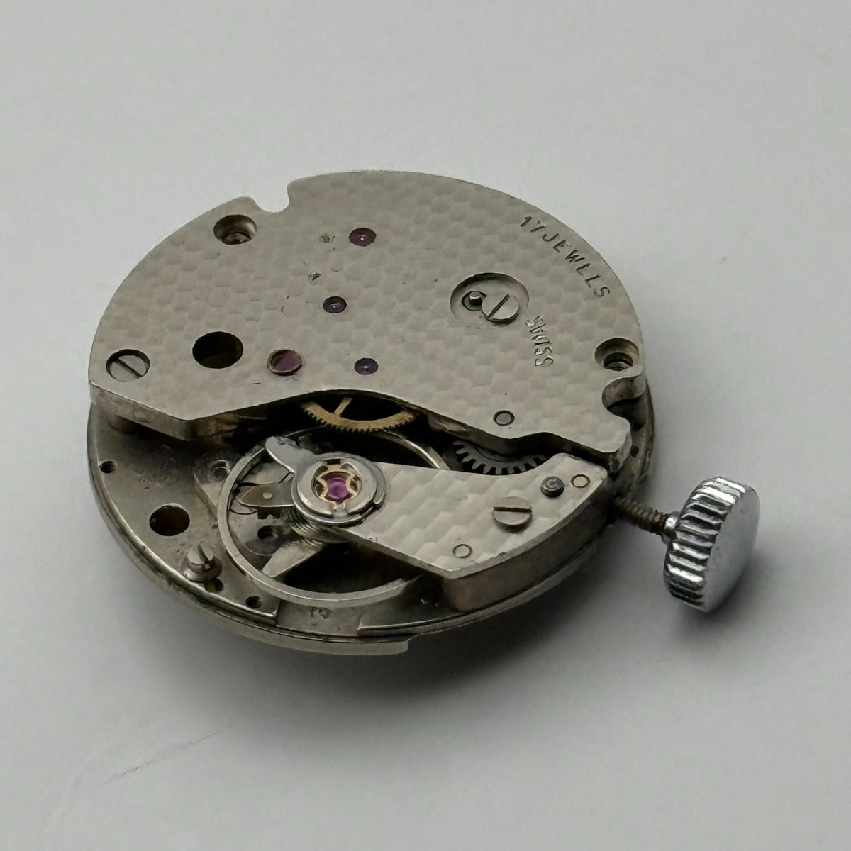 MSR L36 Watch Movement 17 Jewels Swiss Manual Wind Vintage Parts Repair 20.9mm