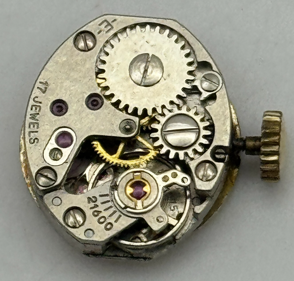 PUW 1075 Watch Movement Anker Ladies Manual Wind 21600 Swiss Vintage Parts 13mm