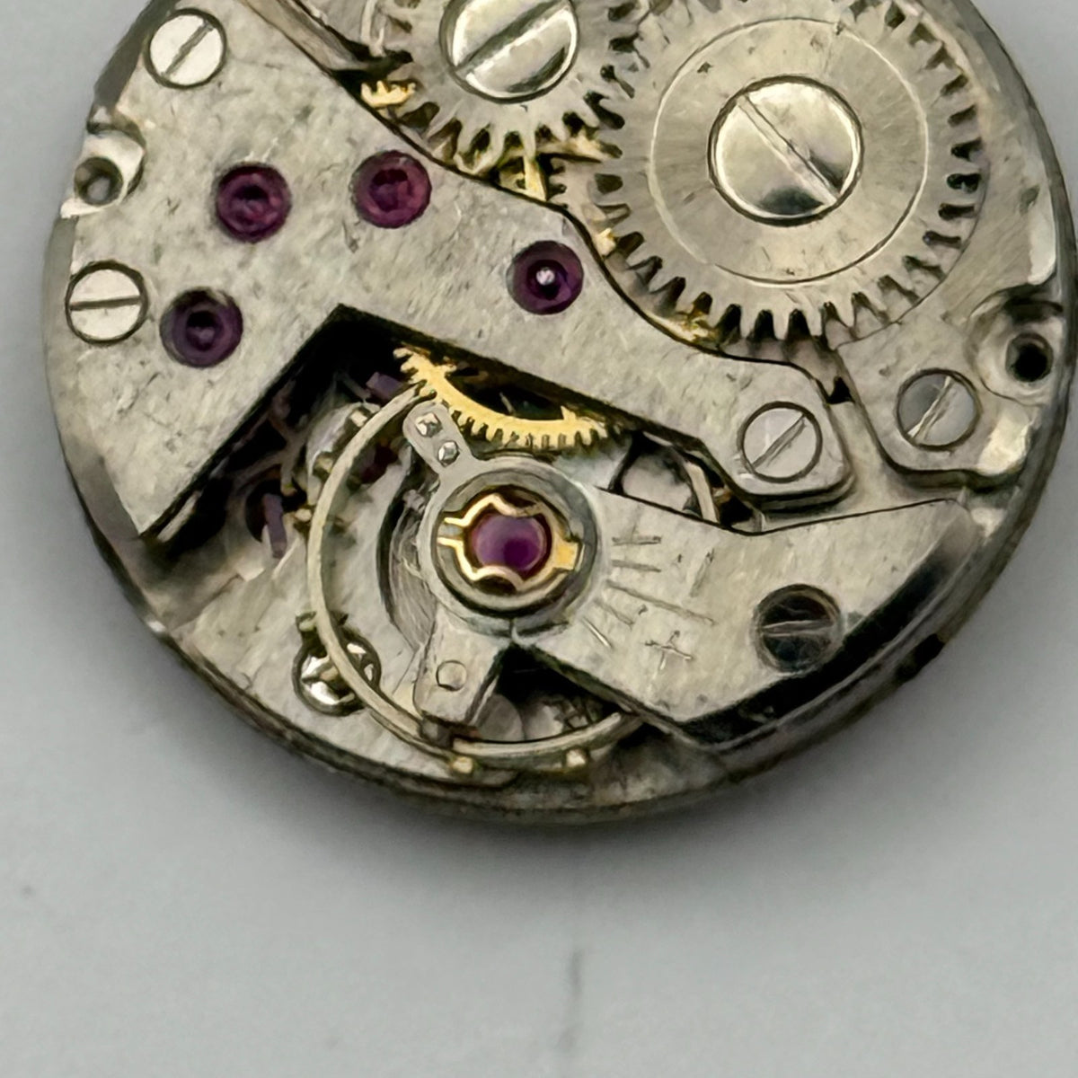 FHF 34 Watch Movement Gigandet Incabloc 17 Rubis Ladies Manual Wind Parts 17.4mm