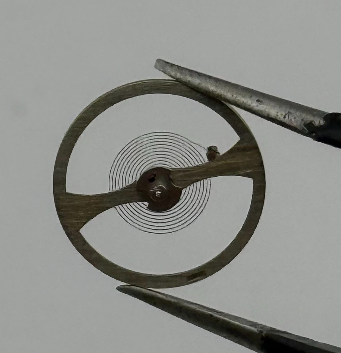 Oris 391 Balance Wheel Complete And Spring 11½’’’ 4381 Watch Movement Parts NOS