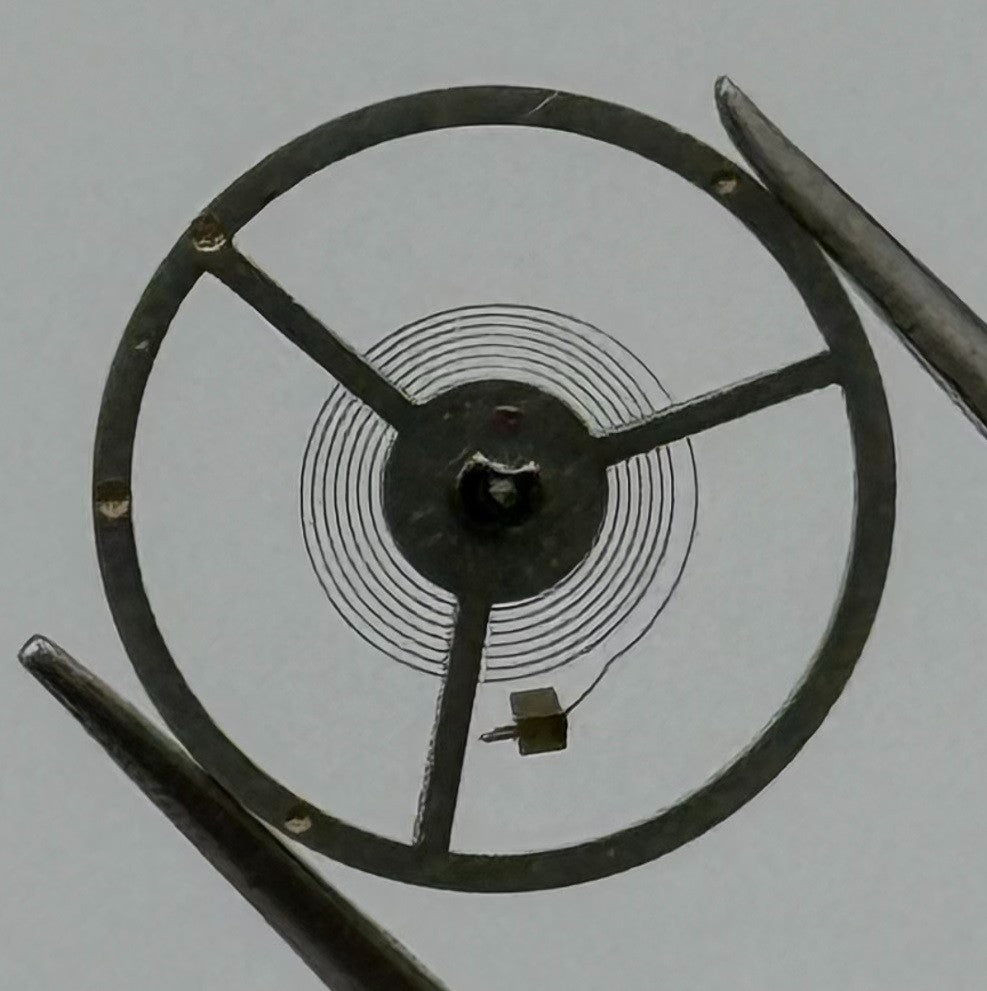 EB 8381 8391-66 Balance Wheel Complete And Spring 10½’’’ Watch Movement Parts