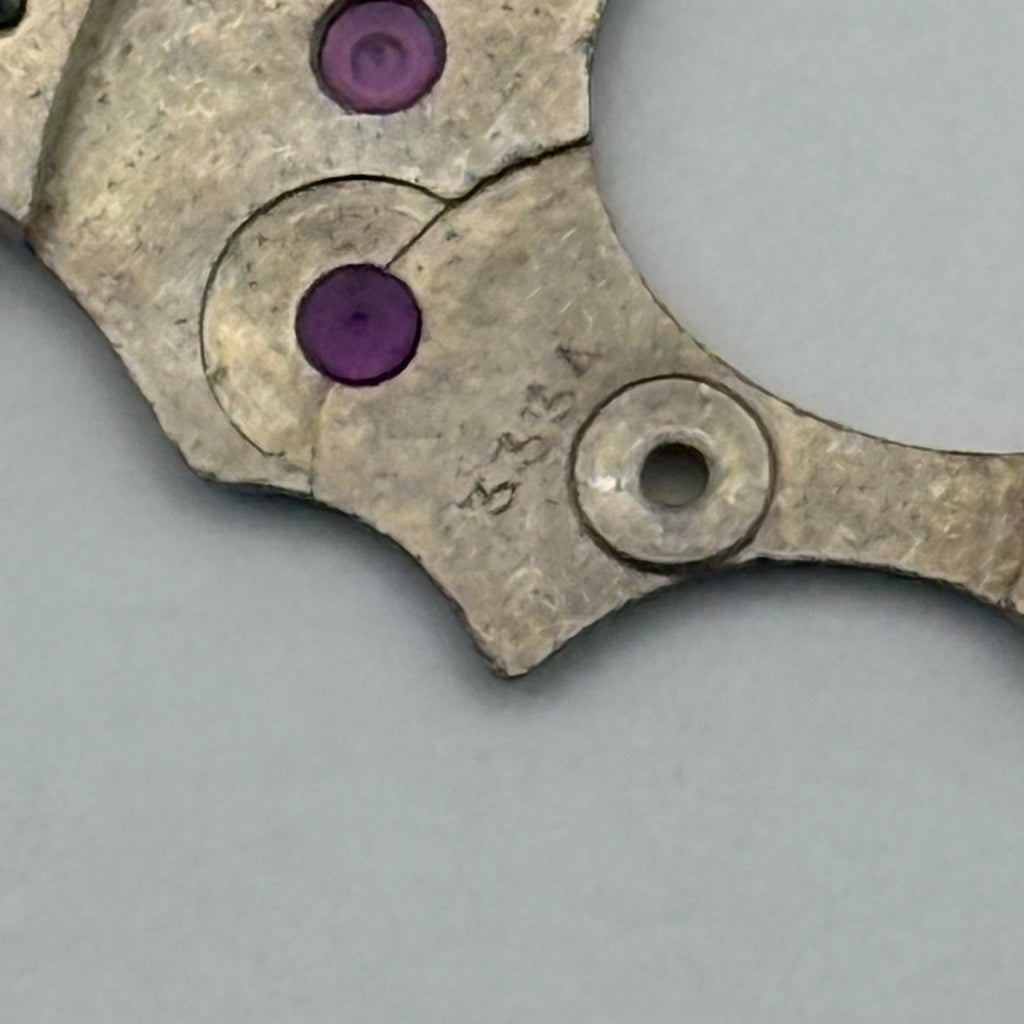 Rolex 3334 Bridge Part Vintage Incomplete Parts Repair Swiss